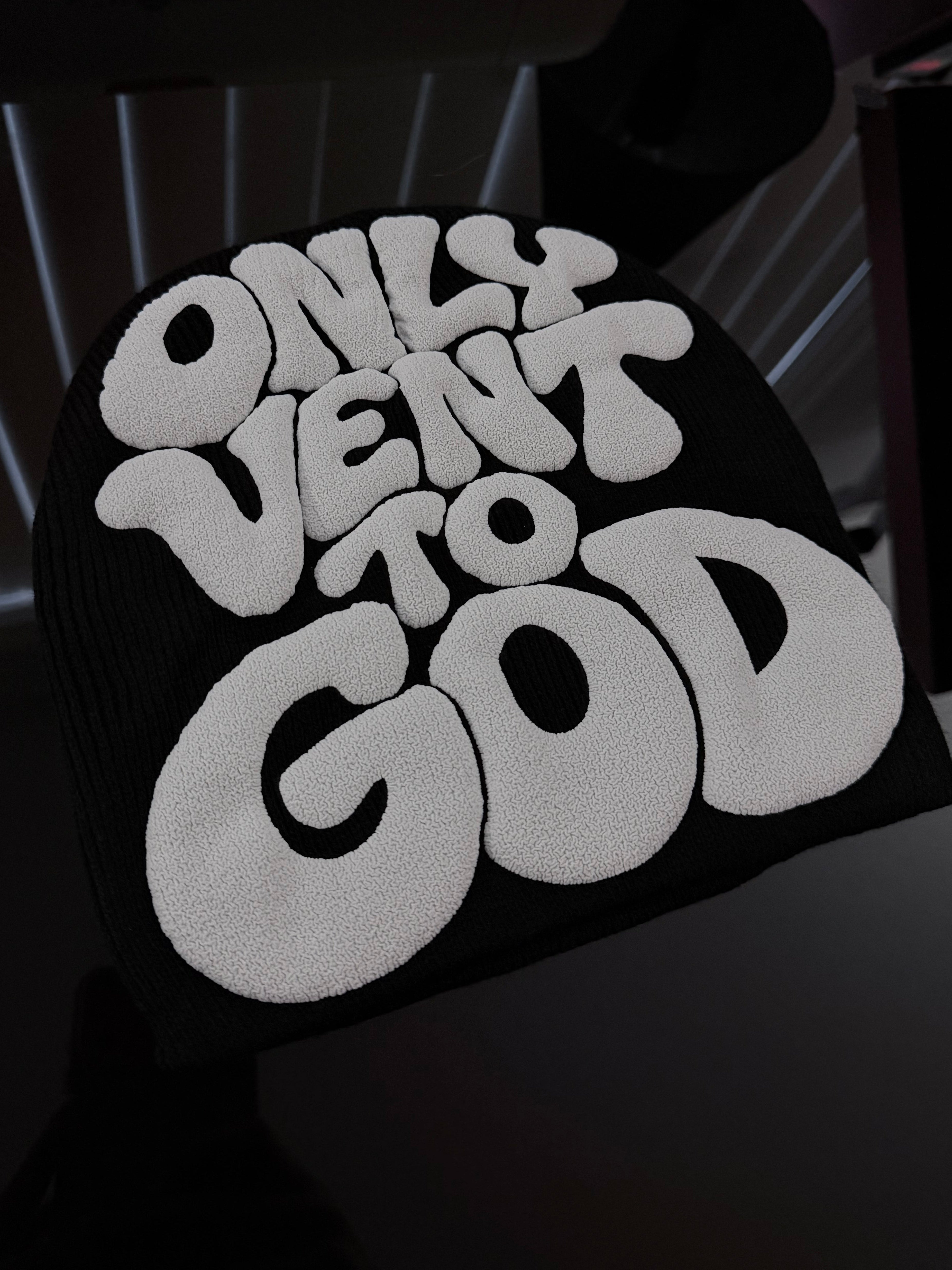 Only Vent to God Beanie 🙏🏼