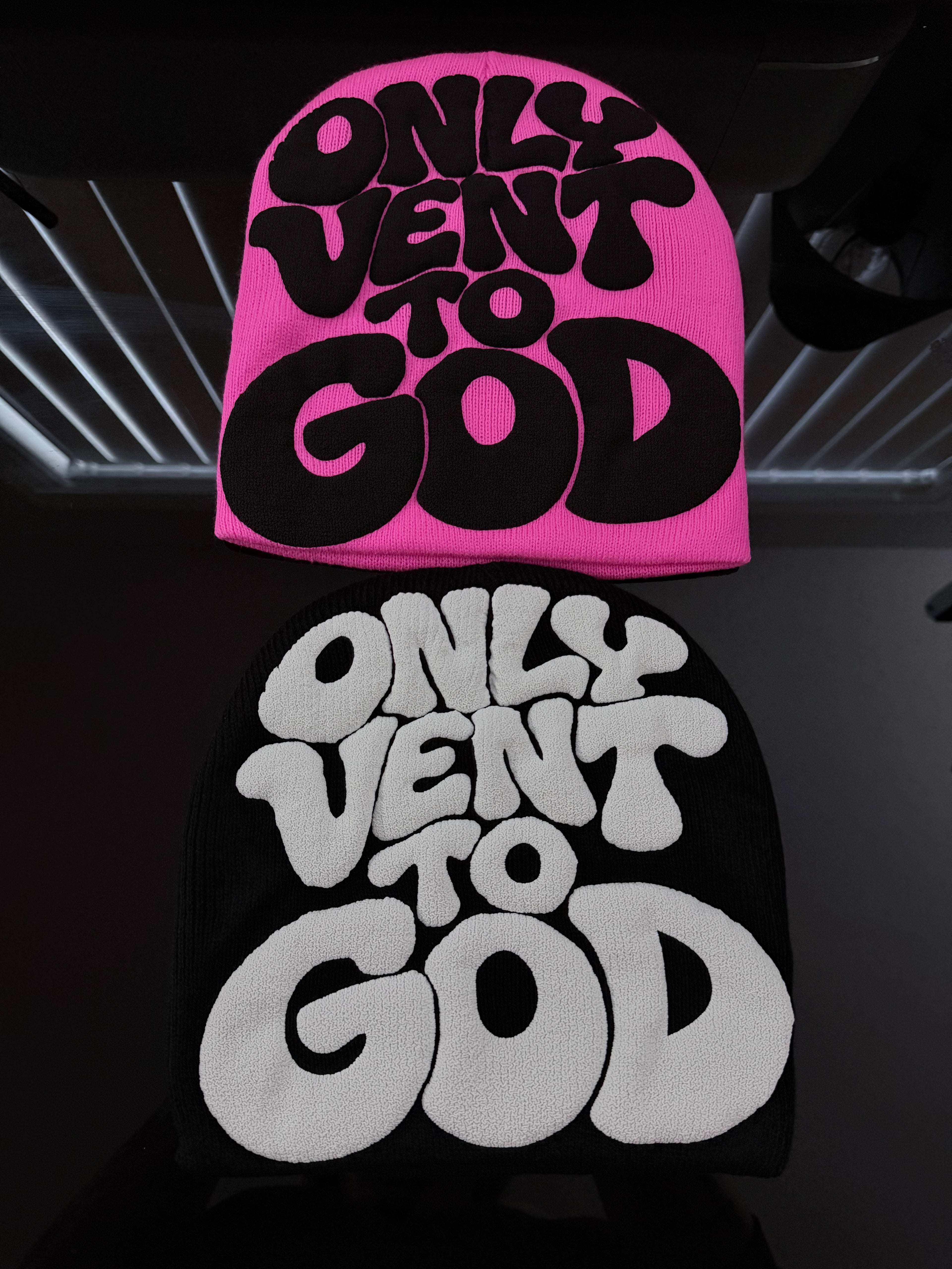 Only Vent to God Beanie 🙏🏼
